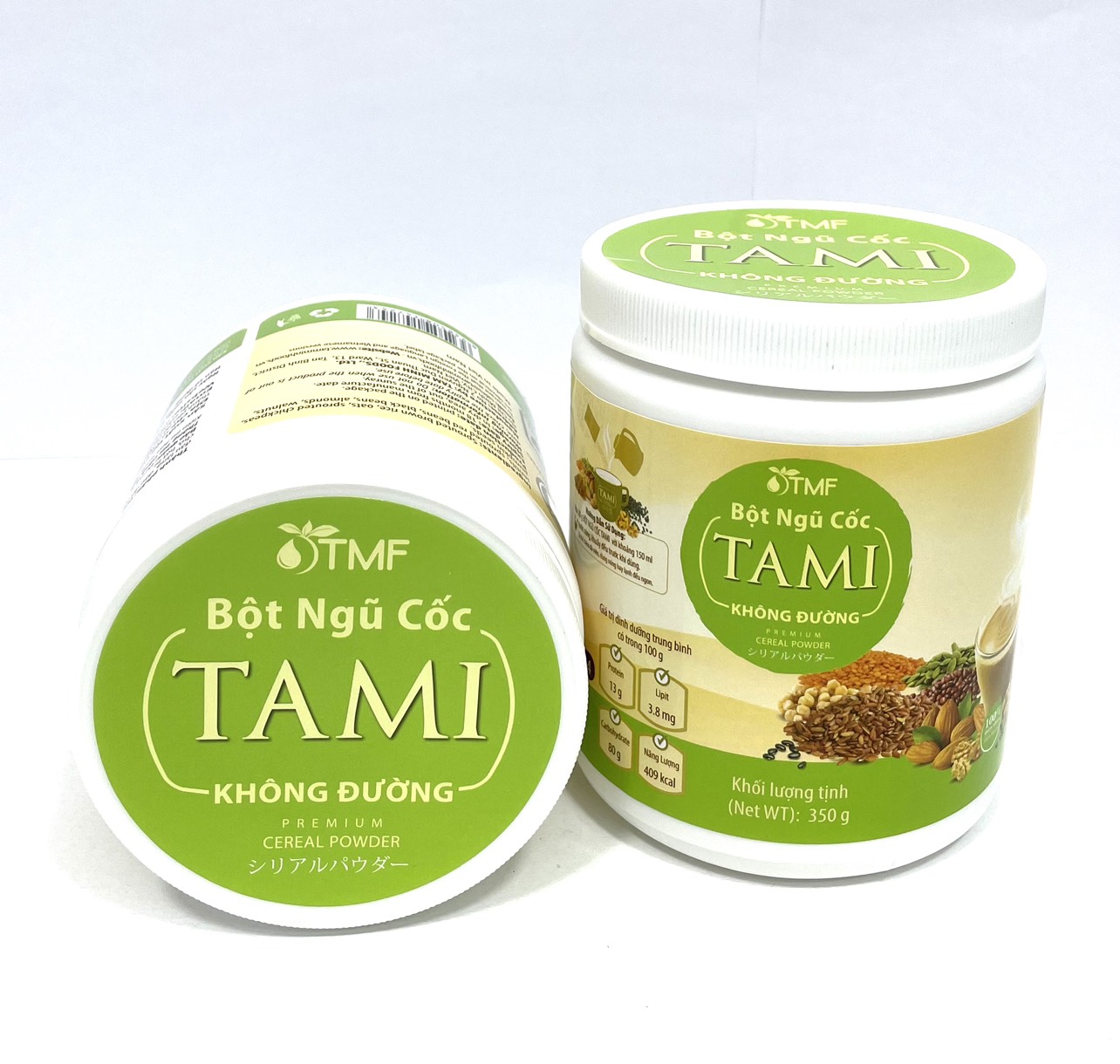 Bột ngũ cốc Tami không đường 900g
